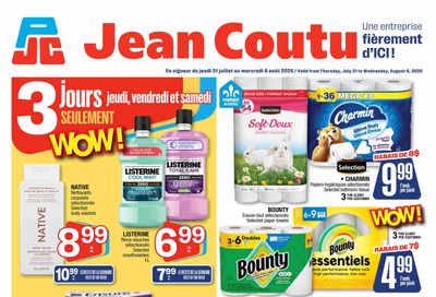Jean Coutu Flyer July 31 to August 6