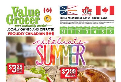 Value Grocer Flyer July 31 to August 6
