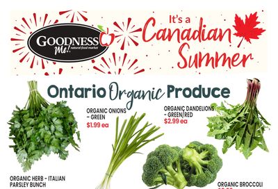 Goodness Me Flyer July 30 to August 5