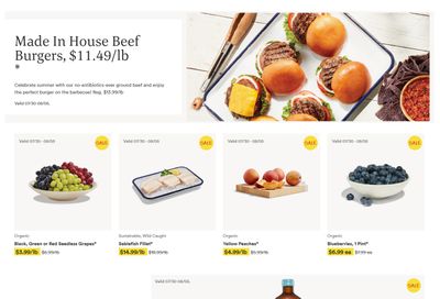 Whole Foods Market (West) Flyer July 30 to August 5