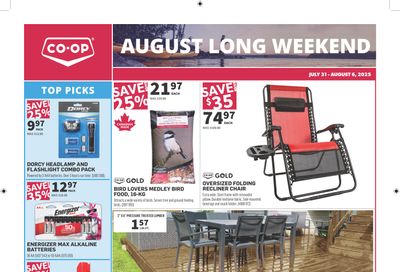 Co-op (West) Home Centre Flyer July 31 to August 6