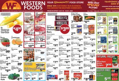 Western Foods Flyer July 30 to August 5