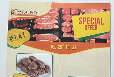 Pistachios Supermarket Flyer July 29 to 31