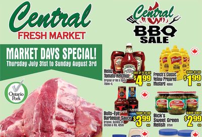 Central Fresh Market Flyer July 31 to August 7