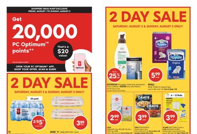 Shoppers Drug Mart (ON) Flyer August 2 to 7