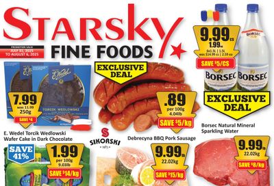 Starsky Foods Flyer July 31 to August 6