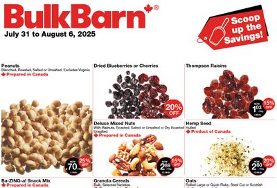 Bulk Barn Flyer July 31 to August 6