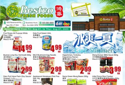 BestCo Food Mart (Ajax) Flyer August 1 to 7