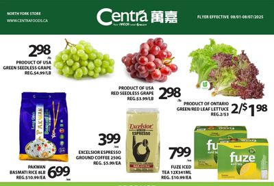 Centra Foods (North York) Flyer August 1 to 7