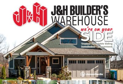 J&H Builder's Warehouse Flyer July 31 to August 20