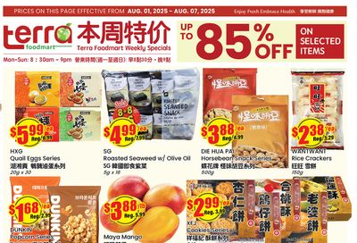 Terra Foodmart Flyer August 1 to 7