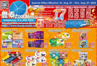 FoodyMart (Warden) Flyer August 1 to 7