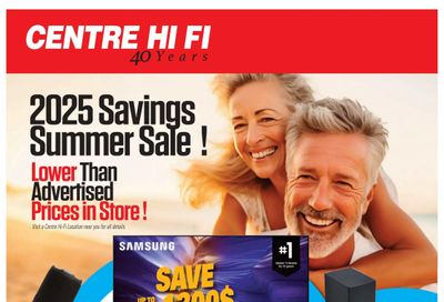 Centre Hi-Fi Flyer August 1 to 7