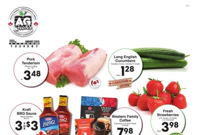 AG Foods Flyer August 1 to 7