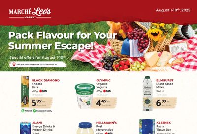 Marche Leo's Flyer August 1 to 10