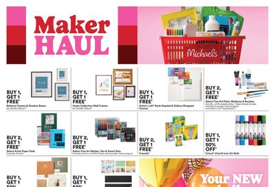 Michael's Flyer August 1 to 7