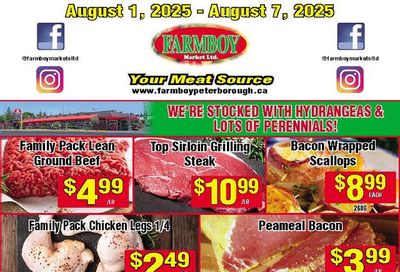 Farmboy Peterborough Flyer August 1 to 7
