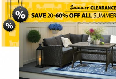 Jysk Canada Summer Clearance Sale: Save 20-60% on Summer Merchandise