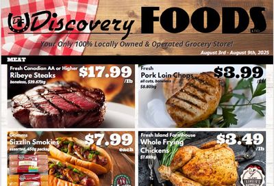 Discovery Foods Flyer August 3 to 9