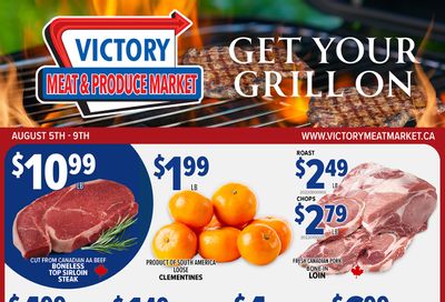 Victory Meat Market Flyer August 5 to 9