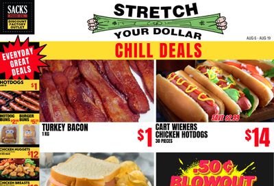 Sacks Food Co. Flyer August 6 to 19