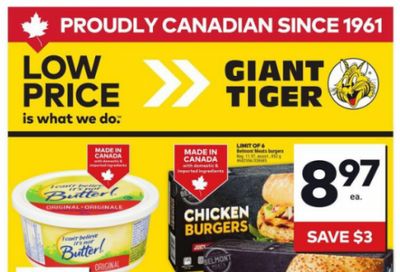 Giant Tiger Canada Flyer Deals August 6th – 12th