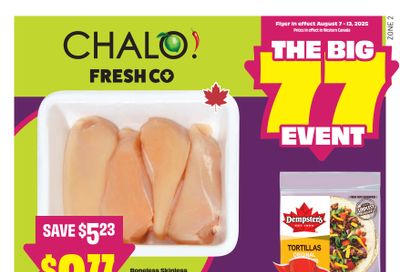 Chalo! FreshCo (West) Flyer August 7 to 13