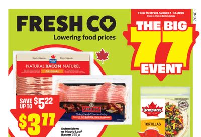 FreshCo (West) Flyer August 7 to 13