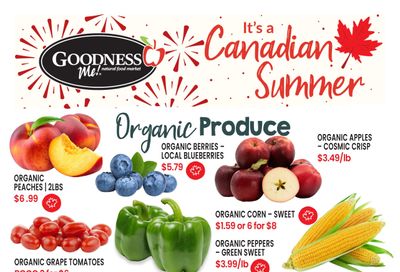 Goodness Me Flyer August 6 to 12
