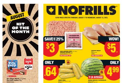 No Frills (Atlantic) Flyer August 7 to 13