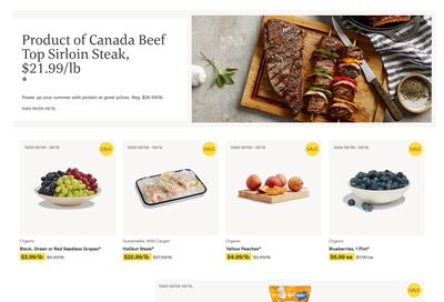 Whole Foods Market (ON) Flyer August 6 to 12