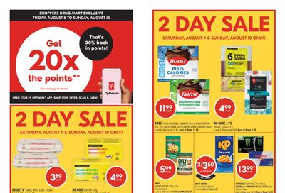Shoppers Drug Mart (ON) Flyer August 9 to 14
