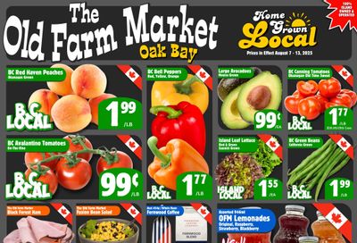 The Old Farm Market (Victoria) Flyer August 7 to 13