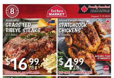 Red Barn Market Flyer August 7 to 13