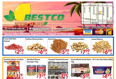 BestCo Food Mart (Etobicoke) Flyer August 8 to 14