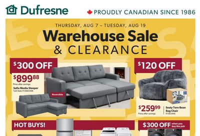 Dufresne Flyer August 7 to 19