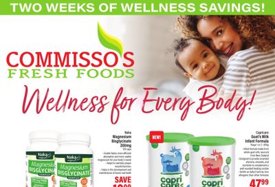 Commisso's Fresh Foods Wellness Flyer August 8 to 21