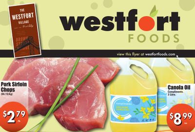 Westfort Foods Flyer August 8 to 14