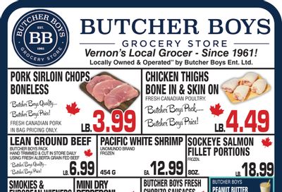 Butcher Boys Grocery Store Flyer August 6 to 14