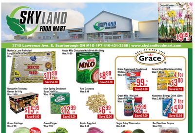 Skyland Food Mart Flyer August 8 to 14