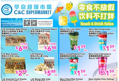 C&C Supermarket Flyer August 8 to 14