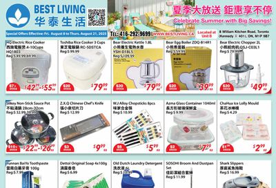 Best Living Flyer August 8 to 21