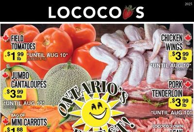 Lococo's Flyer August 8 to 10