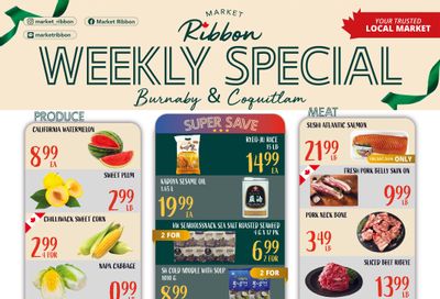 Market Ribbon Flyer August 8 to 14