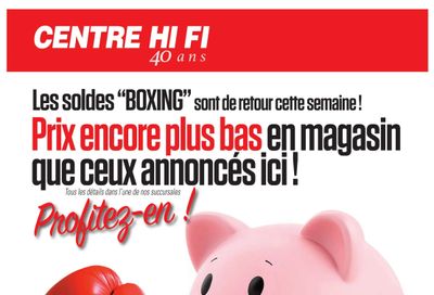 Centre Hi-Fi Flyer August 8 to 14