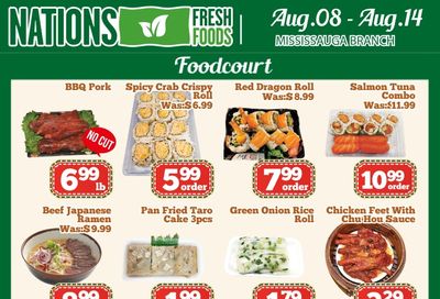 Nations Fresh Foods (Mississauga) Flyer August 8 to 14