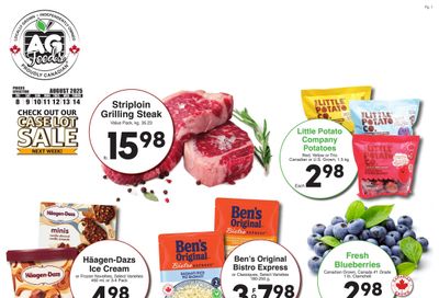 AG Foods Flyer August 8 to 14
