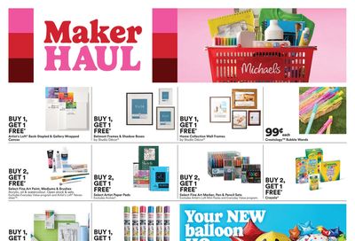 Michael's Flyer August 8 to 14