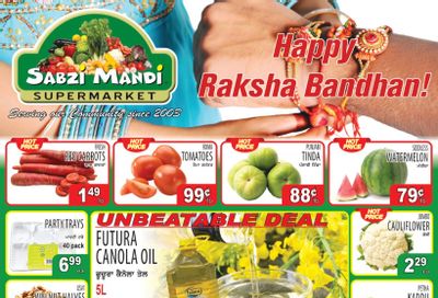 Sabzi Mandi Supermarket (Lower Mainland) Flyer August 8 to 13