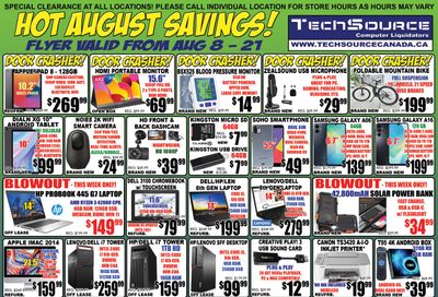 TechSource Flyer August 8 to 21